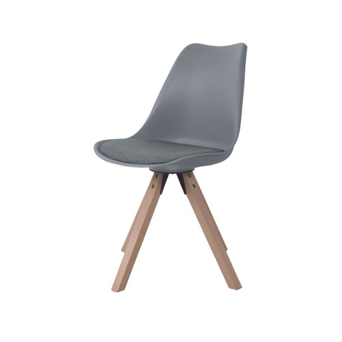Chaises «Venus», set de 4, anthracite