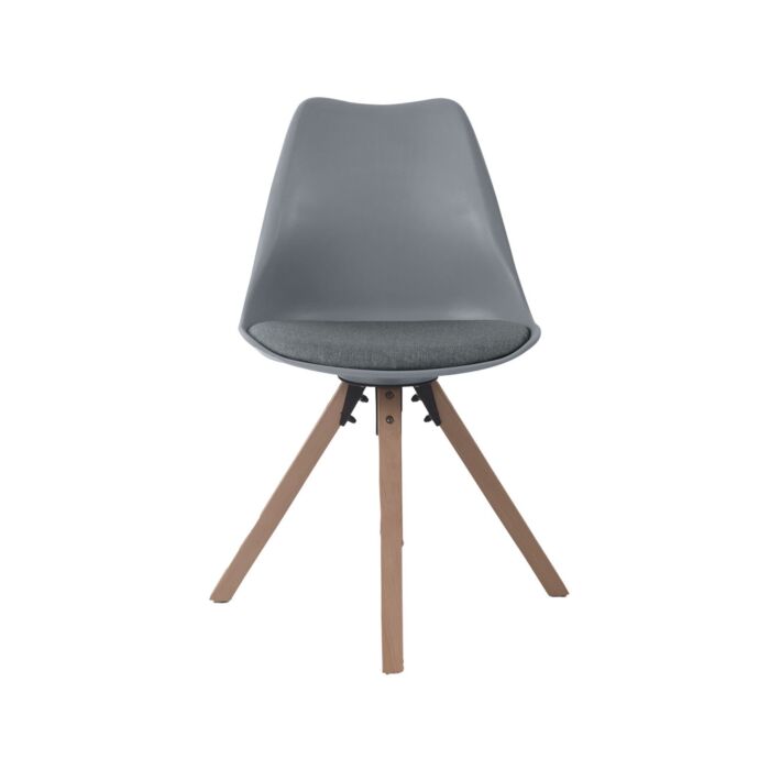 Chaises «Venus», set de 4, anthracite
