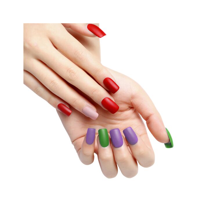 Set de Nail Art «Nail UV kit», 78 accessoires, avec lampe UV