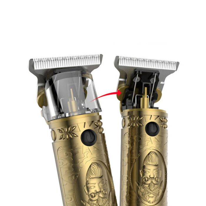 Ultra präziser Haarschneider, goldfarben