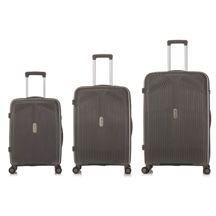 Travel Expedition Valises «Monaco», set de 3 noir