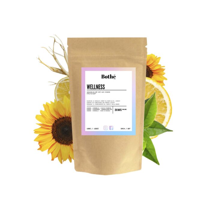 Bothé Swiss Infusion «Wellness», grüner Tee/Ginseng/Zitronengras, 100 g main product photo