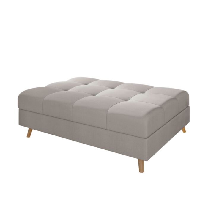 Maxi-pouf assorti au canapé-salon Ario main product photo