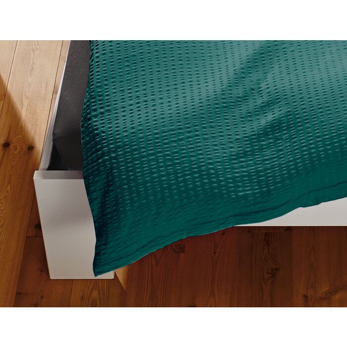 Linge de lit Satin-Seersucker uni