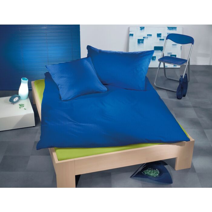 Linge de lit Satin-Seersucker uni