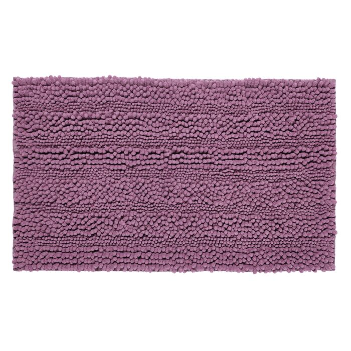 Tapis de bain «Chenille» , mauve