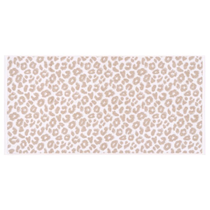 Linge éponge au design animal chic
