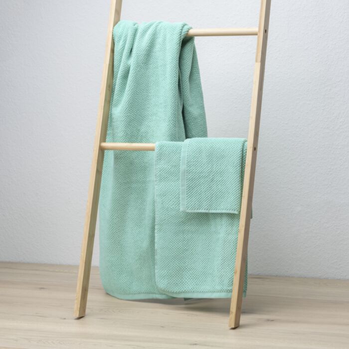 Linge éponge « Alina », tissé jacquard, moelleux et absorbant