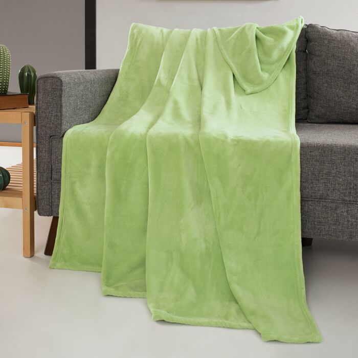 Couvertures douillettes en fibre polaire