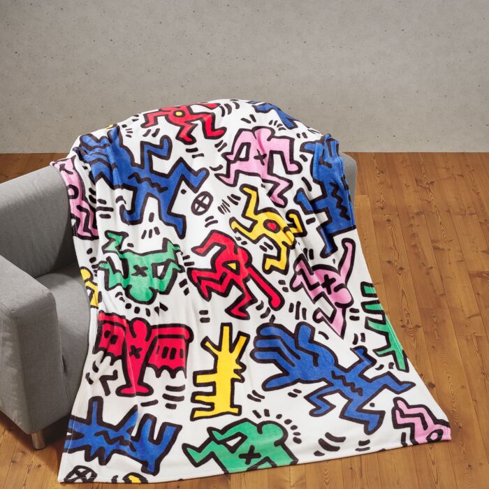Fleecedecke Keith Haring Fun main product photo
