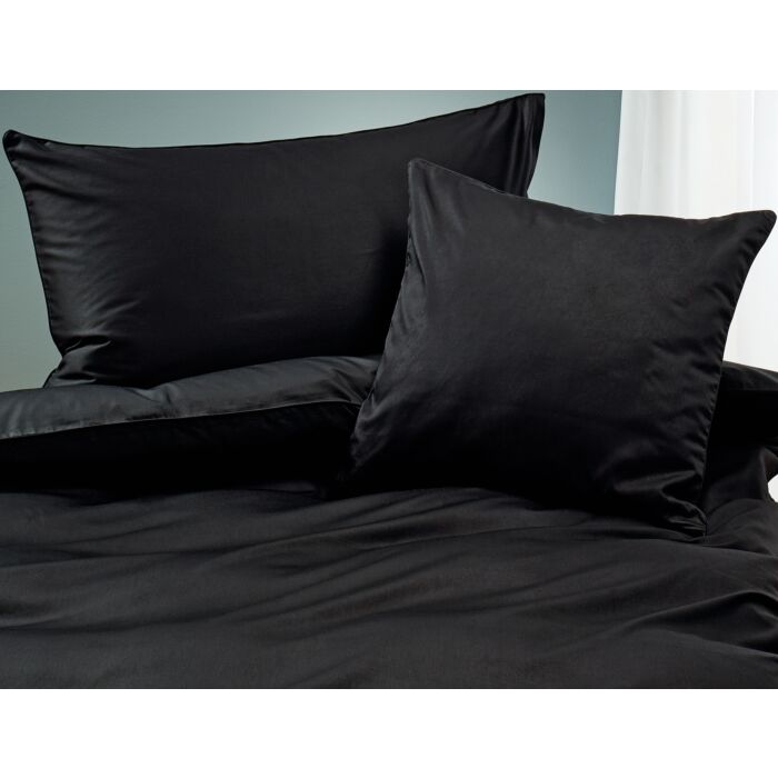 Satin Bettwäsche mit Biese
