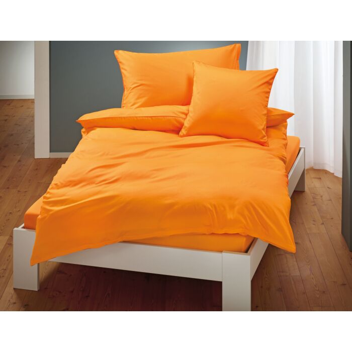 Satin Bettwäsche mit Biese