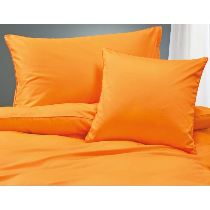 Satin Bettwäsche mit Biese