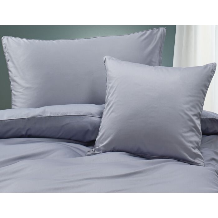 Satin Bettwäsche mit Biese