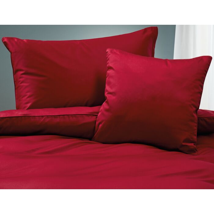 Satin Bettwäsche mit Biese
