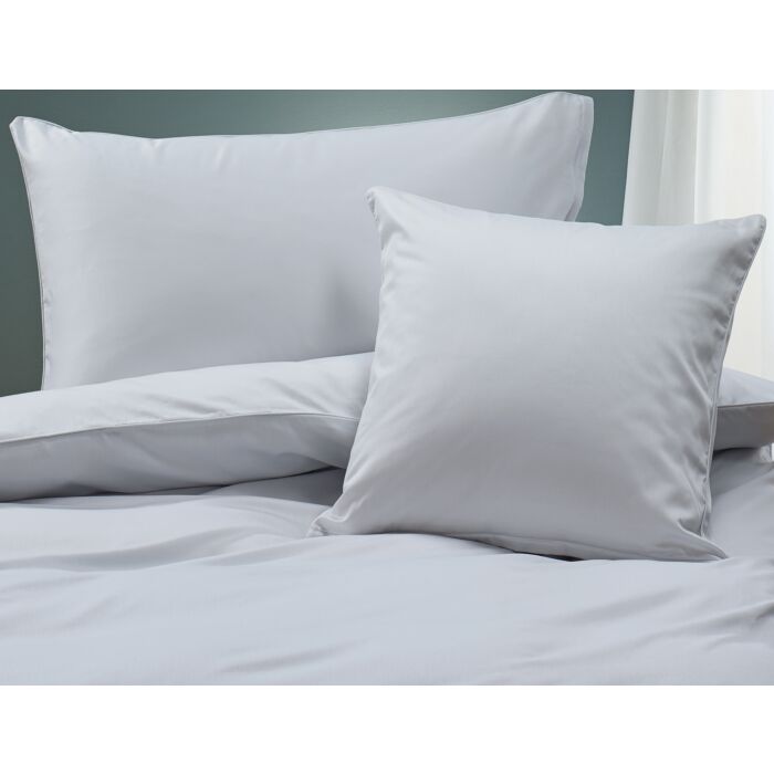 Satin Bettwäsche mit Biese