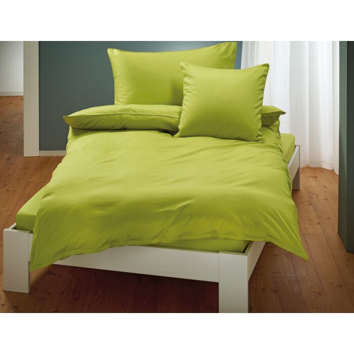 Satin Bettwäsche mit Biese