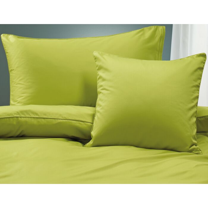 Satin Bettwäsche mit Biese
