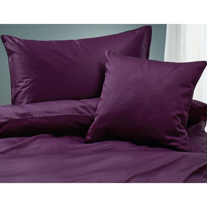 Satin Bettwäsche mit Biese