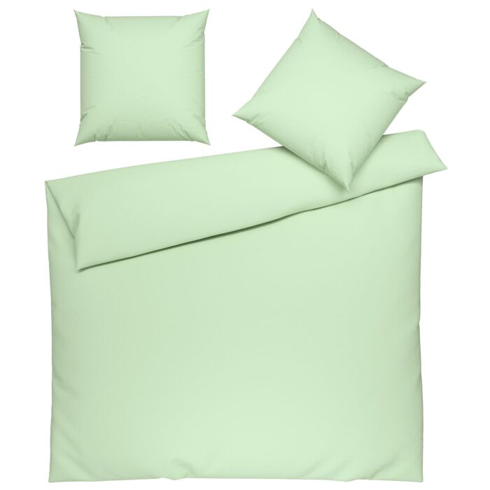 Linge de lit uni avec fibres de bambou)