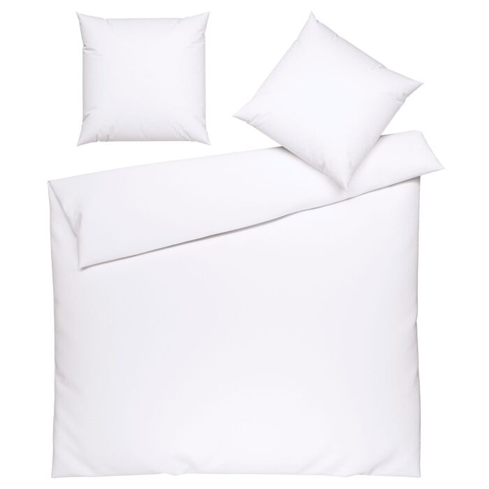 Linge de lit uni avec fibres de bambou)