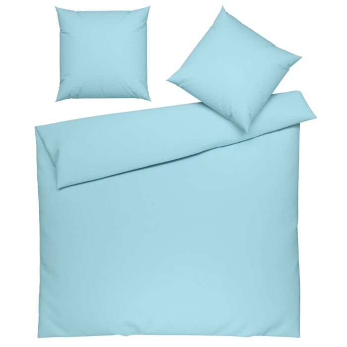 Linge de lit uni avec fibres de bambou)