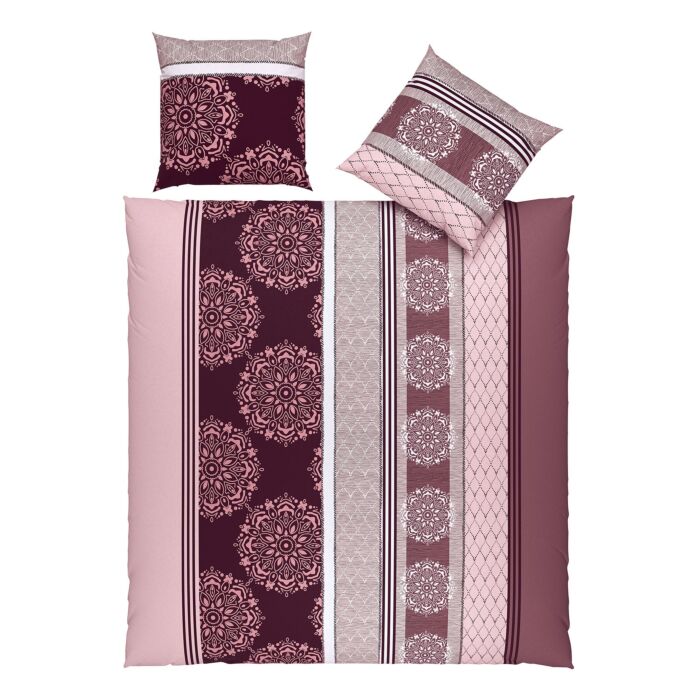 Linge de lit en flanelle avec des détails décoratifs