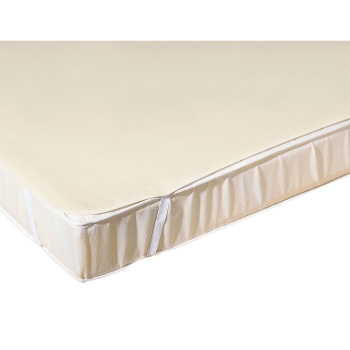 Protection de matelas molleton avec élastiques d’angle