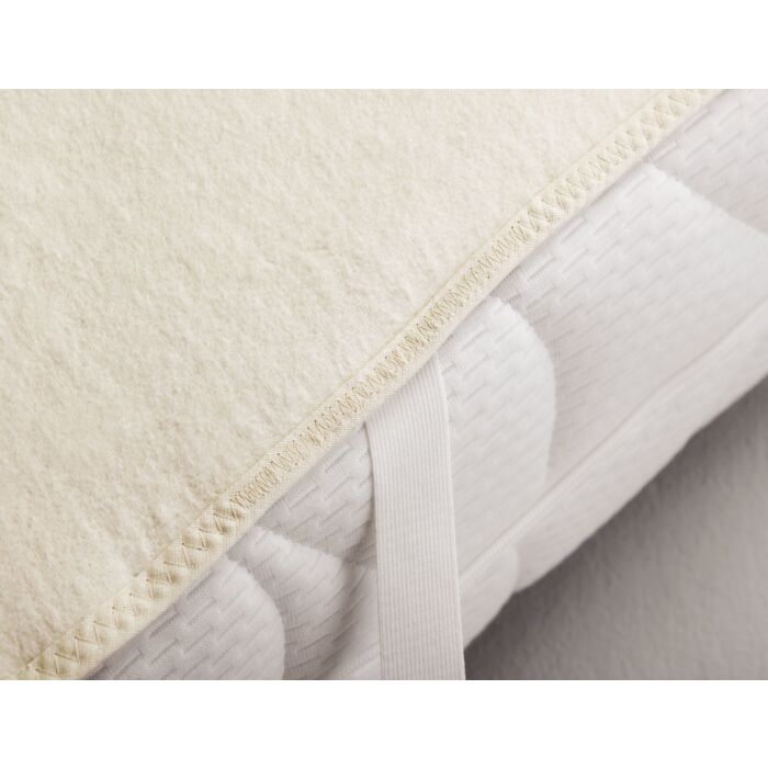 Protection de matelas molleton avec élastiques d’angle