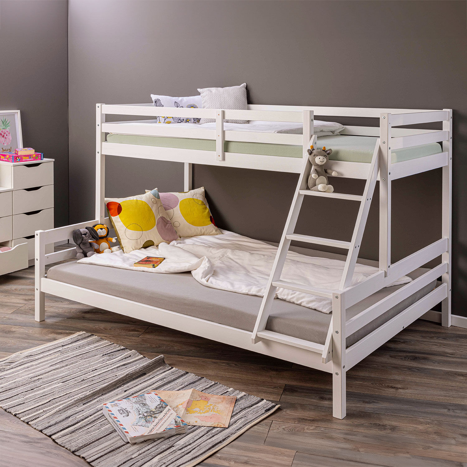 hochbett «flex» 90x200 cm, 140x200 cm | vedia