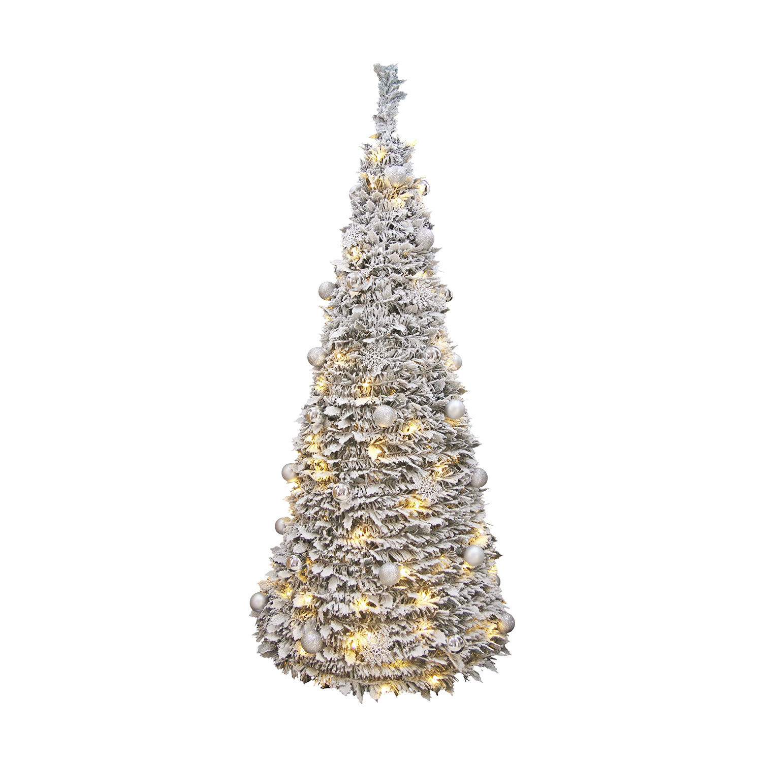 Künstlicher Tannenbaum «Snowlight», mit Schnee und LED—Beleuchtung, 150 oder 180 cm