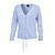 Cardigan chiné à encolure en V, entièrement boutonné
