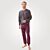 Pyjama avec rayures pour hommes