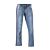 7/8 Jeans mit maritimem Detail, Seitenschlitz
