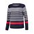 Damenpullover, sportliches Streifendesign, weiche Qualität