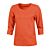 Shirt dames à manches 3/4, aspect fil flammé