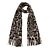 Schal mit Leoprint