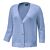 Veste en tricot avec structure, coupe droite, boutonnée