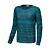 Damen Strickpullover mit Farbverlauf und Rundhalsausschnitt