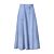 Lyocell Midi-Rock im Denim-Look
