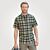 Herren Outdoorhemd kariert aus Polyester