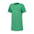 Bequemes T-Shirt, Rundhalsausschnitt, Rippmuster