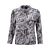 Pull-over pour femmes avec cordon et motif intégral
