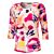 Damen Shirt, floral bedruckt