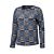 Sweatshirt mit quadratischem Allover-Print
