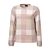 Bedrucktes Damen Langarmshirt mit Karomuster