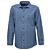 Chemise à manches longues et imprimé all-over, repassage superflu