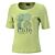 Damen Rib T-Shirt, mit Frontprint