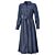 Robe en Lyocell allure jean, longueur midi