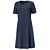 Damen Jersey Kleid, V-Ausschnitt